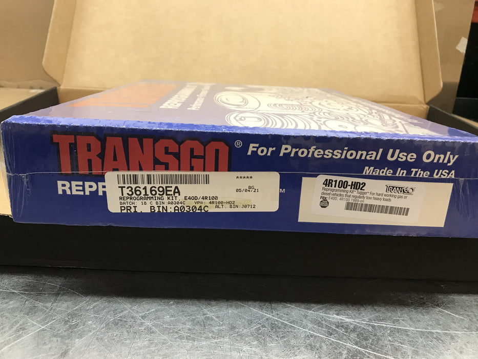 4R100/E4OD TransGo Tugger reprogramming Kit 4R100-HD2 T36169EA Tiger Transmissions