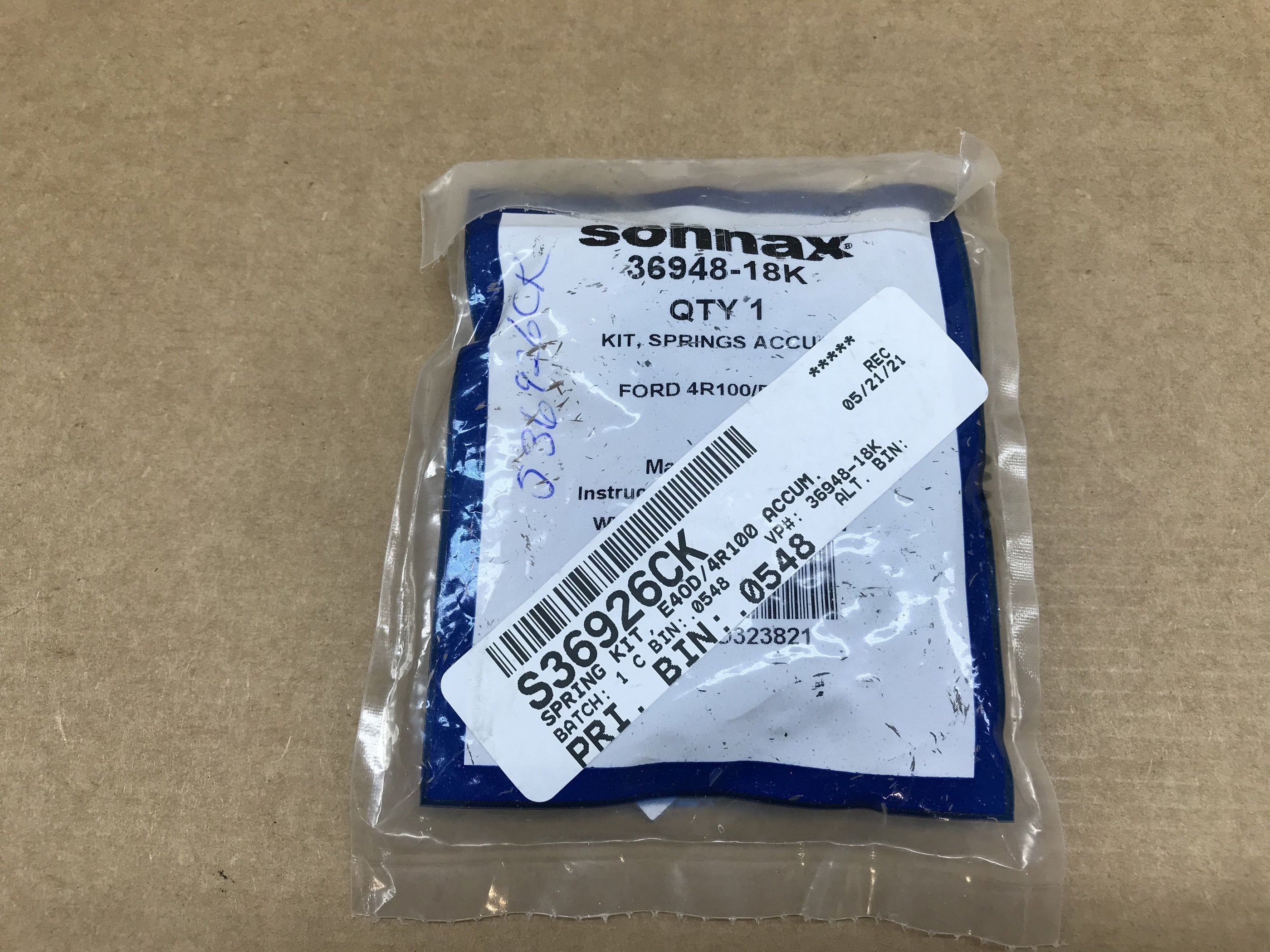 Sonnax 36948-18K Performance Accumulator Spring Kit – Ford E4OD / 4R100 Transmission